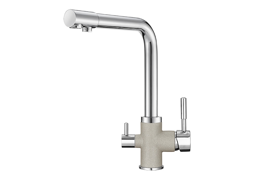 Смеситель для кухни Granula GR-3015 базальт, 3015bt