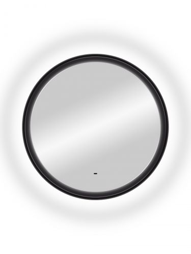 Зеркало Континент "Planet black Led" D 800 с бесконтактным сенсором