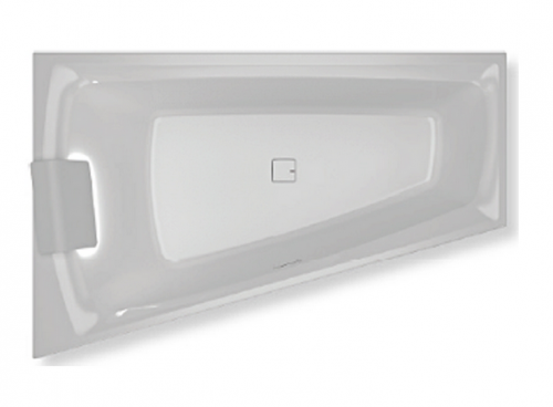 Акриловая ванна Riho Still Smart 170х110 LED левая B101003005