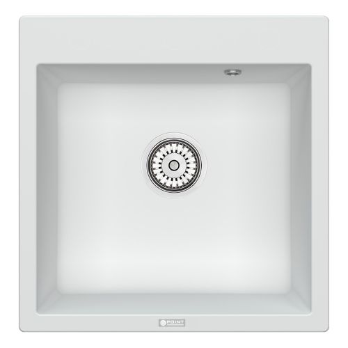 Мойка кухонная Point Арбель 51 PN3001W, белый
