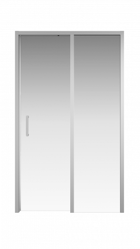 Душевая дверь Creto Nota 122-WTW-120-C-CH-6 стекло прозрачное EASY CLEAN профиль хром, 120х200 см