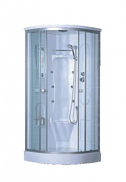 Душевая кабина Loranto CS-005 M (8131) 90х90х220, поддон 15 см, верхний душ