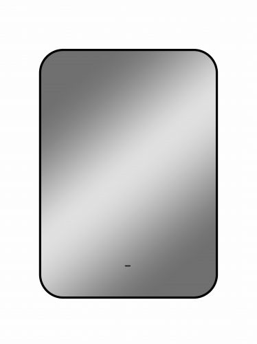 Зеркало Континент "Torry Led" с фоновой подсветкой, бесконтактным сенсором, черной окантовкой 500х700