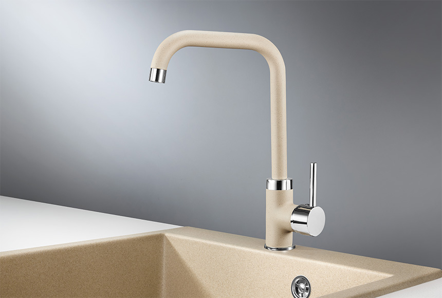 Смеситель для кухни Granula GR-0041 песок, 0041sa