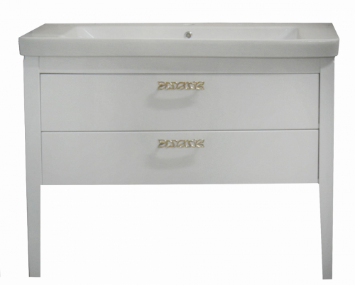 Тумба Azario VERONA 105 (1000х790х440) БЕЗ РАКОВИНЫ Luxury 105 золото