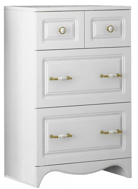 Комод Corozo Классика 55 белый SD-00000329