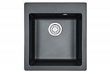 Мойка кухонная Granula квадратная кварц 4201, ШВАРЦ