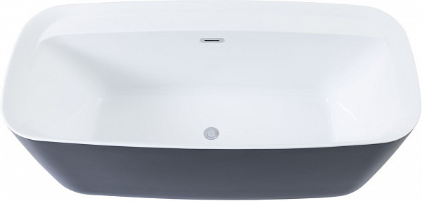 Акриловая ванна Aquanet Family Fine 170x78 95778 Matt Finish (панель Black matte) 95778-MW-MB