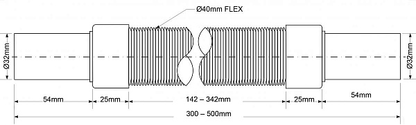 Гофра McAlpine MRMF105A