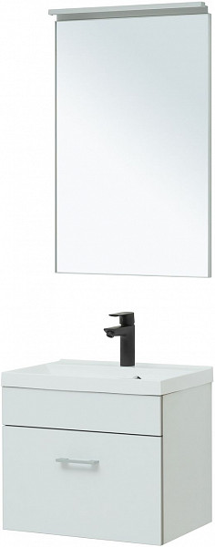 Тумба под раковину Aquanet Верона 50 белый матовый 00272425