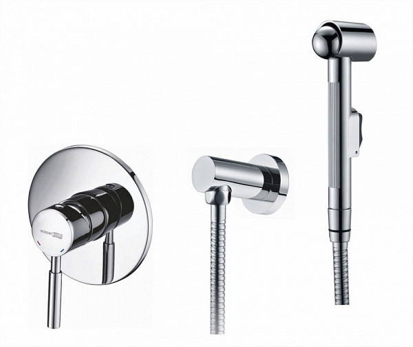 Встраиваемый комплект для биде со шлангом 120 см Wasserkraft A14157