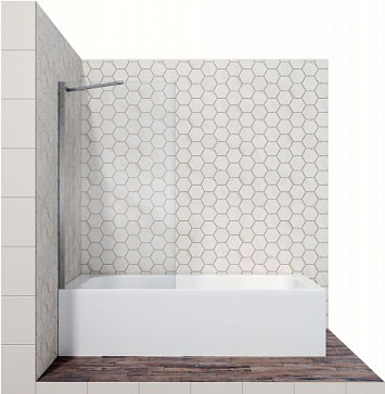 Шторка для ванны Ambassador Bath Screens 16041102 (700x1400). 1 место
