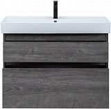 Тумба под раковину Aquanet Nova Lite 90 дуб рошелье (2 ящика) 00242267