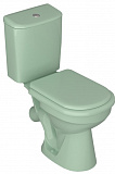 Унитаз-компакт РИВА, к/в, 1-реж, сид. ПП, салатовый (КЕРАМИН)