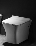 Унитаз подвесной Azario Trend 545х365х365 безободковый с сиденьем микролифт (AZ-2024)