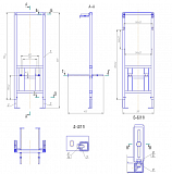 Комплект Cersanit S-SET-CityC/LPRO/S-DL/WG-w подвесной унитаз+инсталляция+кнопка