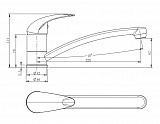 Смеситель "Koller Pool" DESIGN Plus для кухни