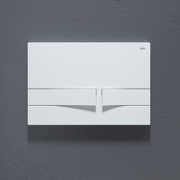 Клавиша смыва, универсальная, белый, Unifix, 006, IDDIS, UNI06MWi77