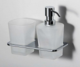 Держатель стакана и дозатора Wasserkraft Leine K-5089