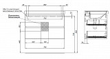 Тумба под раковину Aquanet Вега 80 (2 ящика) 00308334