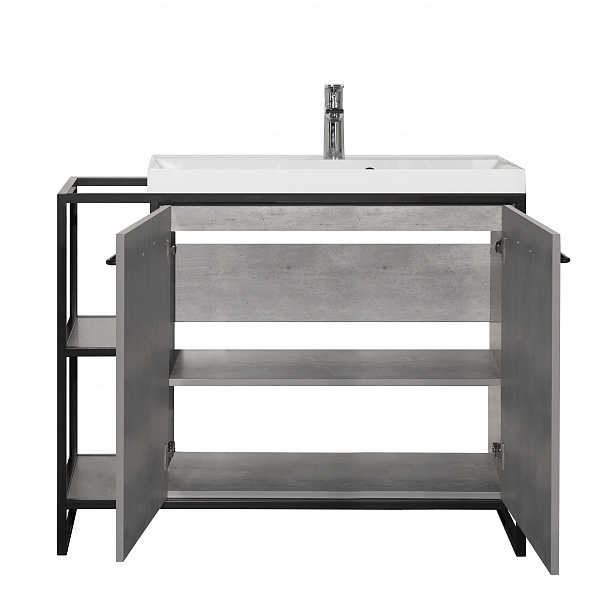 Тумба напольная Style Line Лофт 80/100 Бетон, под раковину