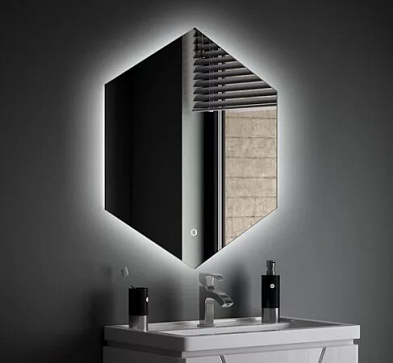 Зеркало Corozo LED "Теор 700*800" V, сенсор