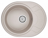 Мойка кухонная Granula овальная кварц 5802, АНТИК