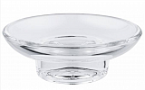 Мыльница Grohe Essentials 40368001 прозрачное стекло