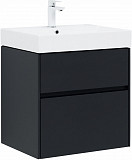 Тумба под раковину Aquanet Бруклин 60 антрацит матовый 00310140