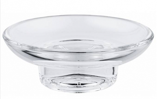 Мыльница Grohe Essentials 40368001 прозрачное стекло