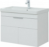 Тумба под раковину Aquanet Ирис new 815 белый глянец (1 ящик, 2 дверцы) 00310150