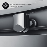 W90G-404-120280-BT Gem Twin Slide 120x80. Душевое ограждение,120x80, профиль черный мат., стекло про