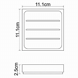 Мыльница Wasserkraft Leine K-3829