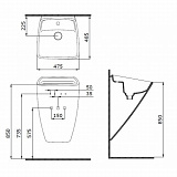 Раковина Bocchi Firenze 1082-001-0126 белая