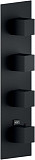 Смеситель для душа Nobili Seven WE00103/QBM (на 3 выхода) Velvet black
