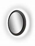 Зеркало Континент "Planet black Led" D 600 с бесконтактным сенсором