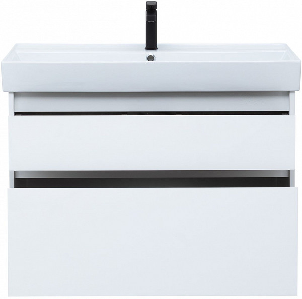 Тумба под раковину Aquanet Nova Lite 90 белый (2 ящика) 00242268