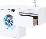 Тумба под раковину Aquanet Токио 58 белый (подвесная, 1 ящик) 00236916