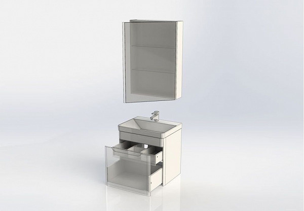 Мебель для ванной Aquanet София 60 белый 00203649