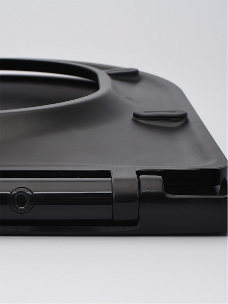 AQM1206 Сиденье тонкое AQUAme быстросъемное с микролифтом, цвет черный матовый