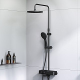 F0750A522 Inspire V2.0, душевая система, набор: см-ль д/ванны/душа с термостатом, верхний душ d 250