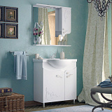 Зеркало-шкаф Corozo Венеция 85/С белый SD-00000283