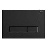 Сет: Система инсталляции Point Элемент для подвесного унитаза PN45120 + Клавиша смыва для инсталляции Point Меркурий, черная матовая, PN44831BM + Унитаз подвесной Point Виктория безободковый, сиденье микролифт PN41061