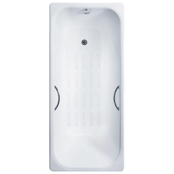 Ванна чугунная Delice Aurora 1400х700 с антискользящим покрытием
