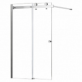 Шторка для ванны Azario CARLEON 1000х1500 стекло, профиль хром