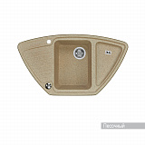 Мойка для кухни Aquaton Лория угловая песочная 1A715032LR220