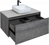 Тумба под раковину Aquanet Nova Lite 100 дуб рошелье (1 ящик) 00242579