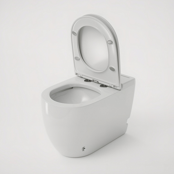 Унитаз GR-PR-5502 impuls (570*360*450) БЕЛЫЙ напольный с тонкой крышкой, 1 место