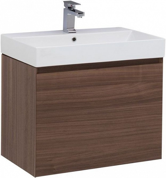 Тумба с раковиной Aquanet Нью-Йорк 70 орех 00213935