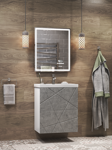 Зеркало VIGO Geometry Media 600